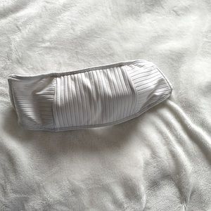 Brando Bikini Top. White. Abercrombie & Fitch. Size:XS. NEW